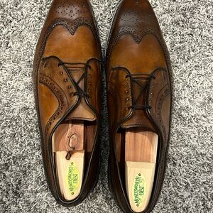 Allen Edmonds men’s dress shoes brown size 12 new without tags never worn